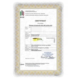 Sūpynių tvirtinimas su 100 mm apvaliu spaustuku ir ø 10 karabinu.