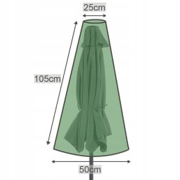 Sodo skėčio užvalkalas, pilkas skėčio užvalkalas