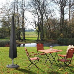 Sodo skėčio užvalkalas, pilkas skėčio užvalkalas