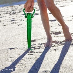 Beach parasol stand
