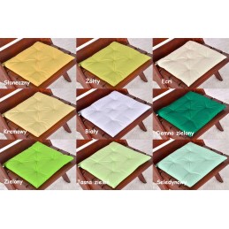 Dvipusė dygsniuota terasos kėdės pagalvė 38x38