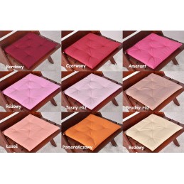 Dvipusė dygsniuota terasos kėdės pagalvė 38x38