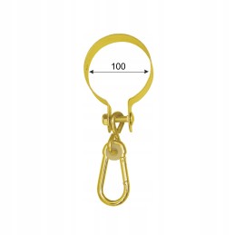 Sūpynių tvirtinimas - su apvaliu spaustuku - mho 80-120