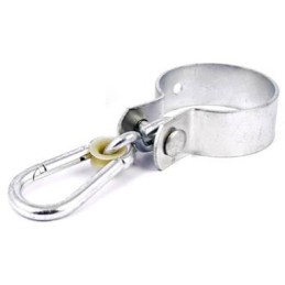 Sūpynių kablys su sijos spaustuku ir tefloniniu guoliu