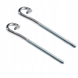 siūbavimo kabliukas m12, medinės sijos tvirtinimas, rankena