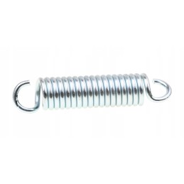 18 spiralių spyruoklė, padengta cinku.