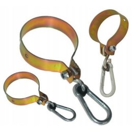 Gnybtų laikiklis, skirtas tvirtinti prie 100 mm svyruojančios sijos