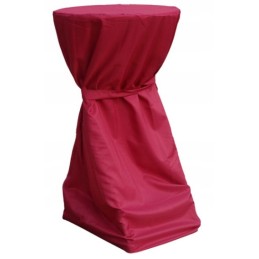 Staltiesės užvalkalas apvaliam sodo pokylių stalui, 90 cm, raudonas