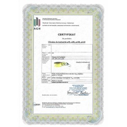 Kablio spaustukas hamako sūpynių tvirtinimui 50mm + kabliukas AGH sertifikatas