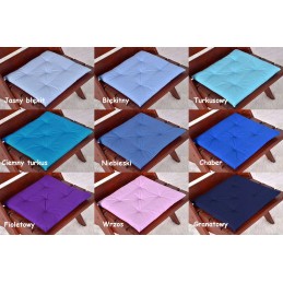 Dvipusė dygsniuota terasos kėdės pagalvė 38x38