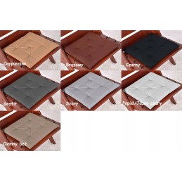 Dvipusė dygsniuota terasos kėdės pagalvė 38x38