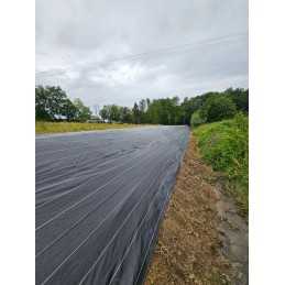 Žemės ūkio audinys, juodas, 1,6, 135g metras, tvirtas, 1 metras