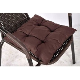 Surišta terasos kėdės pagalvė 35x35 ruda