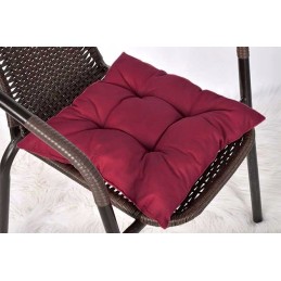 Surišta terasos kėdės pagalvė 35x35 bordo
