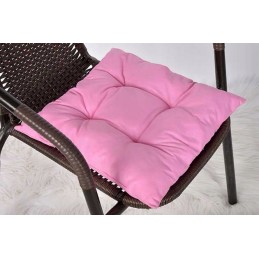 Surišta terasos kėdės pagalvė 35x35 rožinė