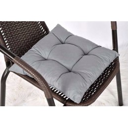 Surišta terasos kėdės pagalvė 35x35 pilka
