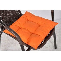 Surišta terasos kėdės pagalvė 35x35 oranžinė