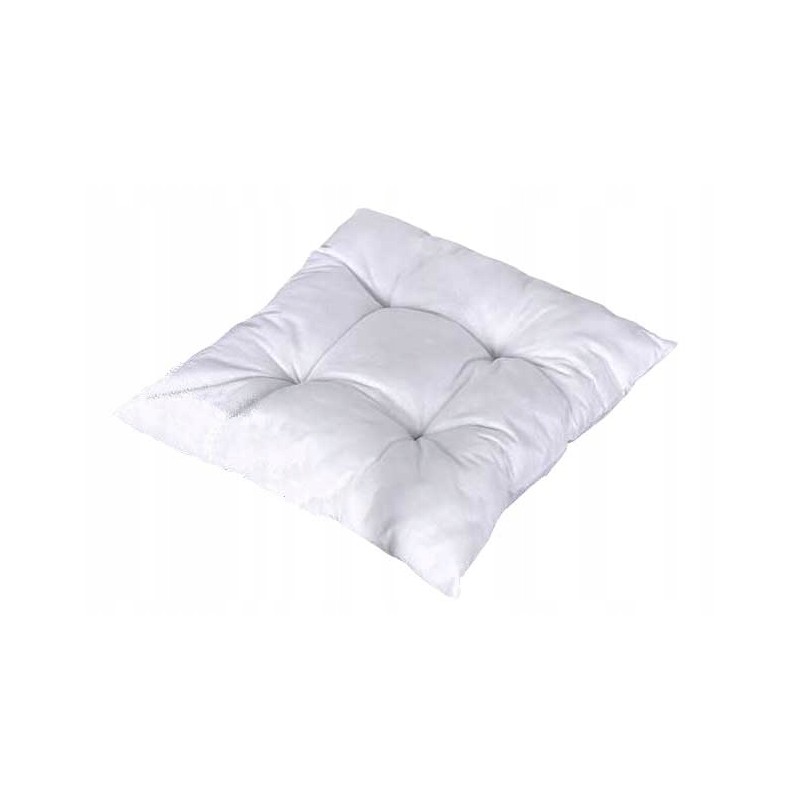 Surišta terasos kėdės pagalvė 35x35 balta