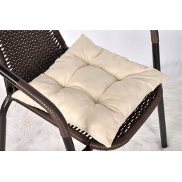 Surišta terasos kėdės pagalvė 35x35 smėlio spalvos