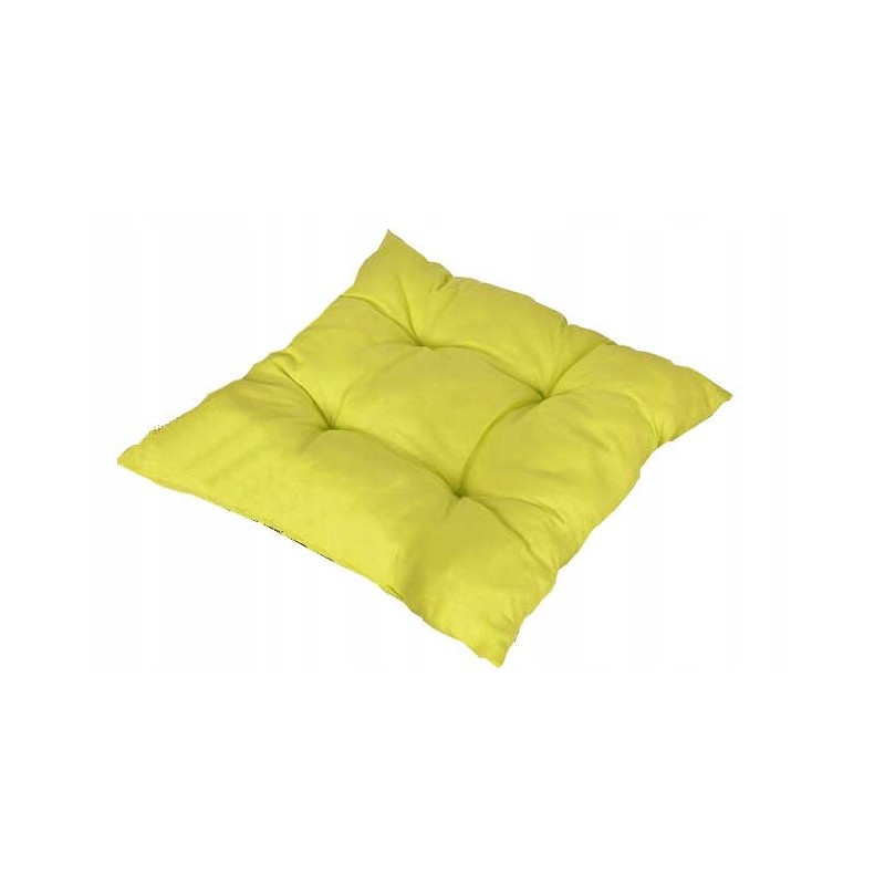 Surišta terasos kėdės pagalvė 35x35 geltona