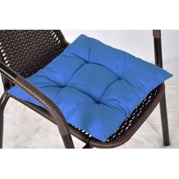 Surišta terasos kėdės pagalvė 35x35 mėlyna