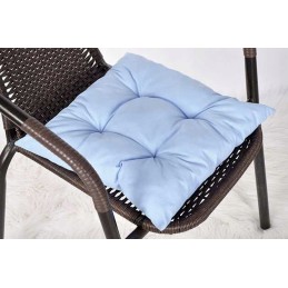 Surišta terasos kėdės pagalvė 35x35 šviesiai mėlyna