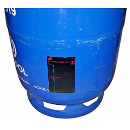 Dujų lygio indikatorius daugkartinio naudojimo 11 kg propano butano balione