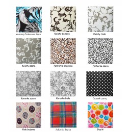 Kvadratinė pagalvėlės taburetė 30x30cm užvalkalas - didelis raštų pasirinkimas