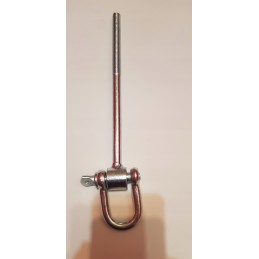 Sūpynių tvirtinimo kablys M12/200 su apkabomis