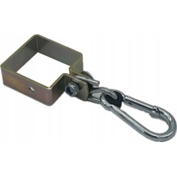 Kvadratinis sūpynės kabliukas 70 karabinas