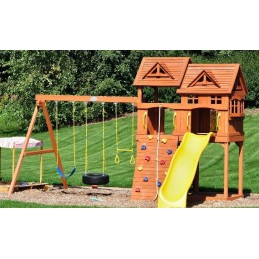 Sūpynių kablys su m10 apkabomis + tvirtinimo kaiščiai