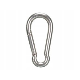 Karabiin ø 8x80 mm inox roostevaba teras