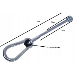 Sūpynių kabliukas su karabinu