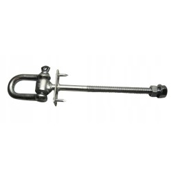 Sūpynių tvirtinimo kablys su apkabomis + M12 kaiščiai 270 mm