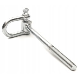 Sūpynių kablys su apkabomis m12 x 200 mm