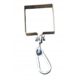 Kvadratinis sūpynės spaustukas 100/100