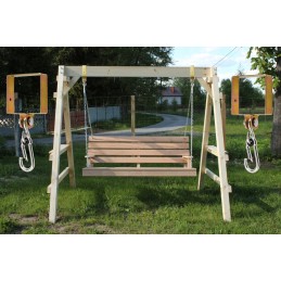 Sūpynės spaustukas 90x90 mm