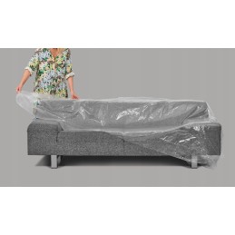 Apsauginė folija vienvietė sofa 243,8 x 137,2 cm storio 50 mikronų