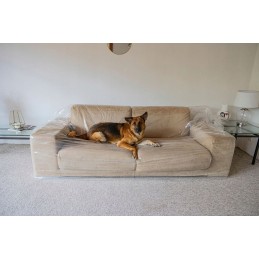 Apsauginė folija vienvietė sofa 243,8 x 137,2 cm storio 50 mikronų