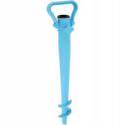Screw-in base for umbrella, blue