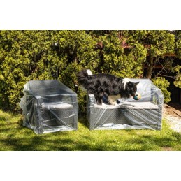 Apsauginė folija vienvietė sofa 243,8 x 137,2 cm storio 50 mikronų