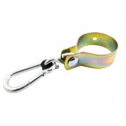 Sūpynių kabliukas, spaustukas su karabinu, skersmuo 50