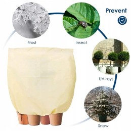 Augalų danga 180 x 120 cm temperatūra ir UV