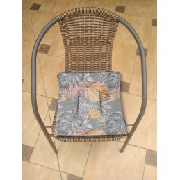 Kėdės pagalvėlė be kaklaraiščių 38x38 monstery pilka