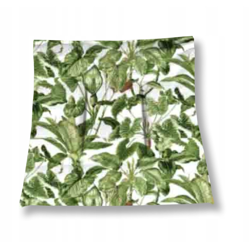 Kėdės pagalvėlė b/w 38x38 žalių lapų mišinys