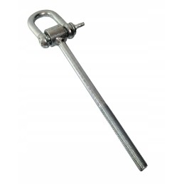Sūpynių kablys su apkabomis m12x195 mm