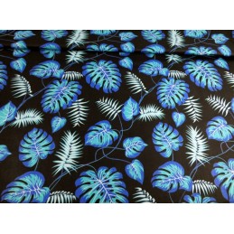 Kėdės pagalvėlė be kaklaraiščių 38x38 monstery turquoise juodame fone