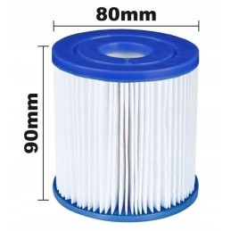 Bestway filtras, 2 vnt filtrų įdėklai i 58093 tipo siurbliams