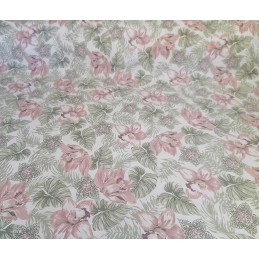 Kėdės pagalvėlė be kaklaraiščių 38x38 orchidėja su monstera