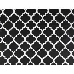 Dygsniuota kėdės pagalvėlė be kaklaraiščių, 35x35, smaragdo lapai ant baltos spalvos